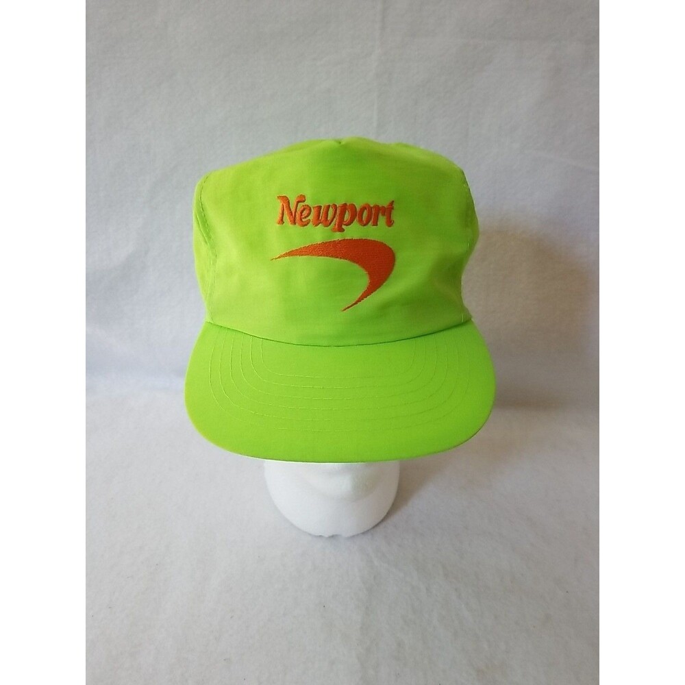 Newport Hat Green Adjustable Snap Back Size One Size Fits All